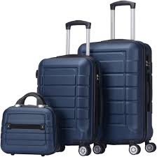 Set de 3 Maletas Trolley ABS - T-LOVENDO.ES