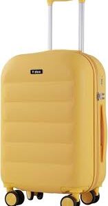 Maleta Trolley 20” T-LOVENDO.ES: Equipaje de Mano con 4 Ruedas Dobles