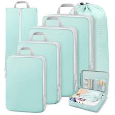 Set de Bolsas Organizadoras 7 en 1 para Maleta Otauoaea