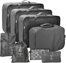 RobLuX: Organizador de Maleta con 8 Bolsas