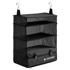 Organizador Colgante Plegable Navaris - 3 + 1 Compartimentos