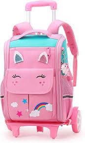 Mochila Escolar con Ruedas para Adolescentes LLXNQ026