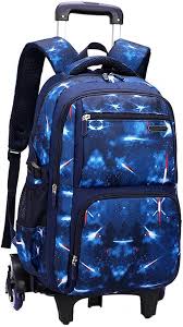 Mochila BOZONLI con Seis Ruedas para Niños y Niñas