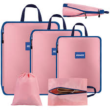 Romon Bolsas de Compresión para Viaje - 5 Piezas Organizadoras