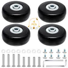Ruedas de Repuesto Ruicaifu para Maletas - 4 Pcs