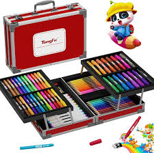 Maletín de Pinturas Deluxe para Niños - 85 Piezas
