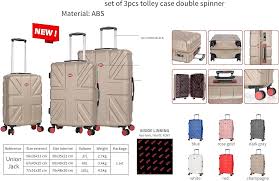 Maletas de Viaje House Of Leather con 4 Ruedas y TSA
