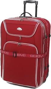 Maleta XXL Extensible Roja 76 cm - Amazon.es