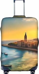 Atardecer en Barcelona - Funda Protectora para Maletas