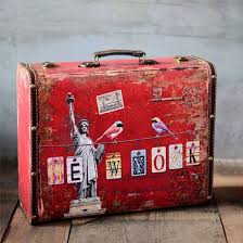 Maleta Vintage Retro para Viajes