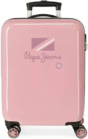 Maleta Rígida Rosa Pepe Jeans Holi 38x55x20 cm