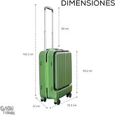 Maleta de Mano con Ruedas y Candado - 10 kg