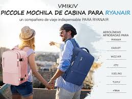 Mochila de Viaje Cabina 40x20x25 para Ryanair