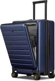 Maleta de Cabina LEVEL8 con Bolsillo para Laptop y 4 Ruedas