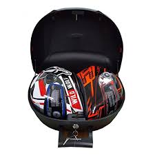 Baúl Top Case Moto 46L - Espacio para Dos Cascos