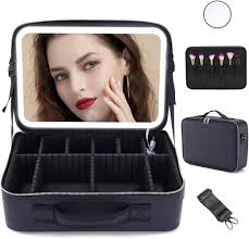 Maletín de Maquillaje Espejo con Luz - TopDirect