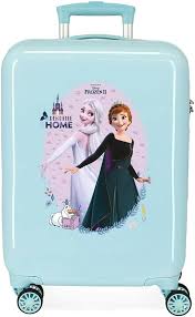 Maleta Rígida Azul Disney Frozen Arendelle - 38x55x20 cm
