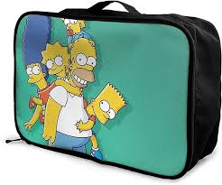 Bolsa de Viaje Plegable de Moda de Los Simpsons