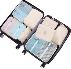 Organizador de Maleta MURISE: 8 Piezas para Ropa