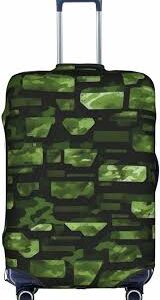 Funda de Equipaje Militar Verde - Protección Lavable para Maletas de 18 a 32 Pulgadas