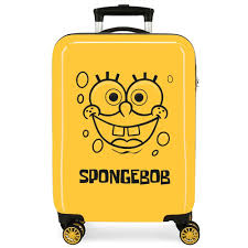 Maleta de Mano Sponge Bob Amarilla 38x55x20 cm