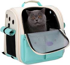 Mochila Portátil de Malla para Gatitos