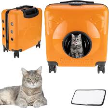 PrixPrime - Maleta Naranja para Mascotas