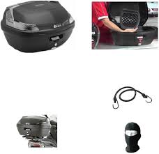 Maleta GIVI B47NT para Honda CG 125 - 2 Cascos + Kit Universal