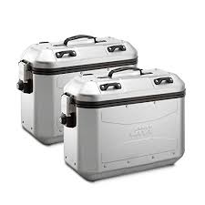 Juego de Maletas Givi DLM36 para Honda Varadero 125 (07-14) - Plata 36L