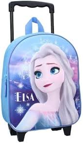 Maleta Trolley Infantil Frozen - Ideal para la Escuela
