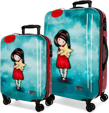 Juego de Maletas Santoro Gorjuss My Star - Multicolor 55/67 cm