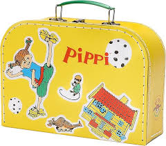 Maleta Amarilla de Pippi Langstrumpf - 25 cm
