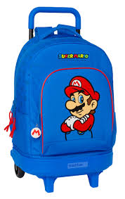 Maleta Rodante Super Mario - Gran Capacidad y Diseño Compacto