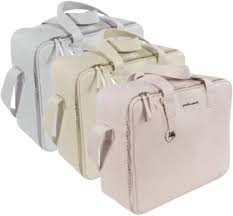 Maleta Bebé Biscuit: Elegancia Eco-Leather para Maternidad