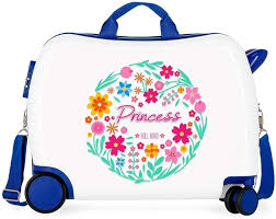 Maleta Infantil Multicolor Roll Road Little Me - 50x38x20 cm