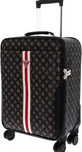 GUESS Van Sant 18: Cartera Mocha de 8 Ruedas