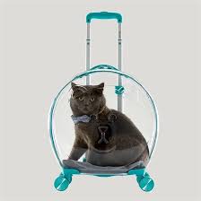 Transportín con Ruedas para Gatos: Mochila Cochecito