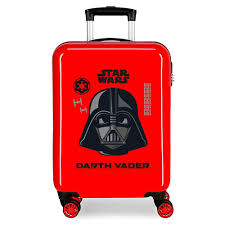 Maleta de Cabina Darth Vader Roja 38x55x20 cm - Equipaje Rígido