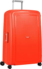 Maleta Samsonite S'Cure Spinner XL 81 cm - Rojo Fluo