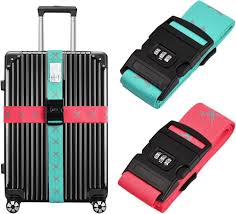 Correas Ajustables para Maletas con Cerradura - 2 Pcs