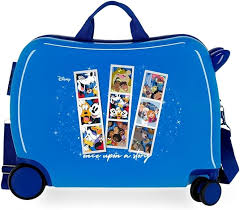 Maleta Infantil Azul Disney 100: Una Historia de Aventuras