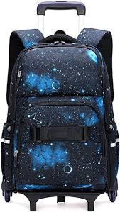 Mochila Trolley Escolar YUTCRE para Niños con 6 Ruedas