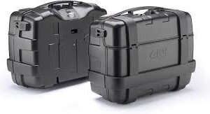 Baúl Monokey Givi TRK33BPACK2 Trekker 33 con Cubierta de Aluminio