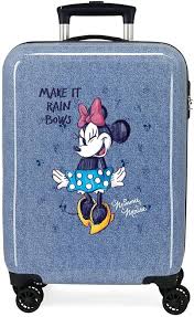 Maleta Azul Minnie: ¡Haz Llover Lazos!