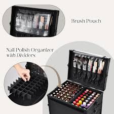 Maleta de Maquillaje con Mesa y 5 Cajones