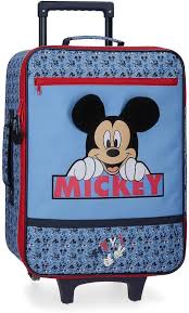 Maleta Blanda Disney Mickey Moods Rojo 35x50x16 cm