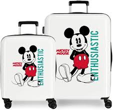 Juego de Maletas Disney Mickey Entusiasta 55/68 cm