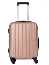Maleta Cabina Zeus Oro-Rosa 55 cm - Moda