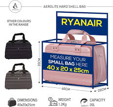 Bolsa Aerolite 40x20x25: Equipaje Máximo Ryanair