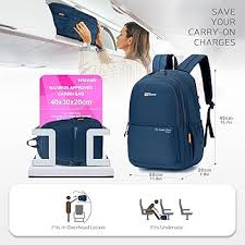 BKAZV Mochila Ligera de Viaje para Cabina Wizzair